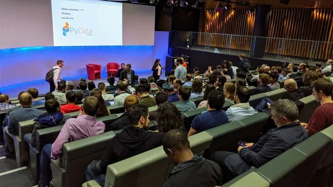 image showcasing event: PyData London - 97th Meetup