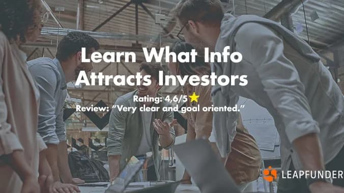 image showcasing event: Investor Readiness Session (Online Workshop for Startup Founders)