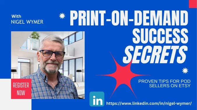 image showcasing event: Print-on-Demand : Strategies for BIG Profits and Success
