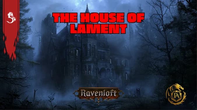 image showcasing event: 🕯️ The House of Lament 2/- | D&D 5E | 1ST SESSION FREE!