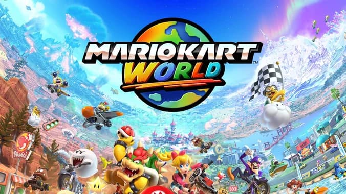 image showcasing event: Level Up! 🎮 🧩  - Mario Kart World Tournament