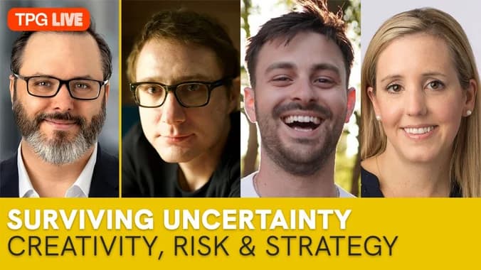 image showcasing event: TPG Live: Shaping Success: Cultivating Curiosity & Navigating Uncertainty