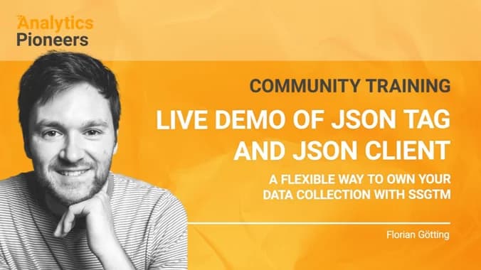 image showcasing event: Live Demo of JSON Tag and JSON Client || FREE Community Training