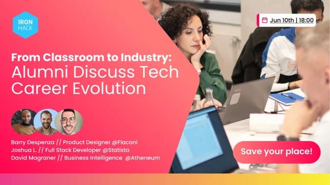 image showcasing event: Alumni Discuss Tech Career Evolution