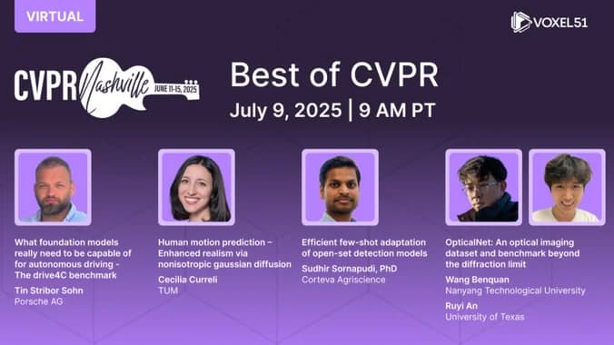 image showcasing event: July 9 - Best of CVPR