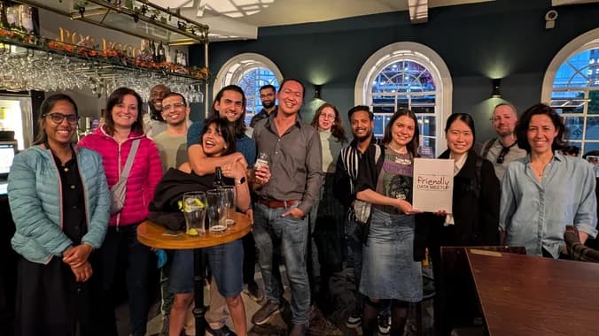 image showcasing event: The Friendly Data Meetup July 2025