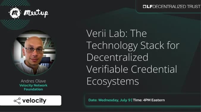 image showcasing event: Verii Lab: Technology Stack for Decentralized Verifiable Credential Ecosystems
