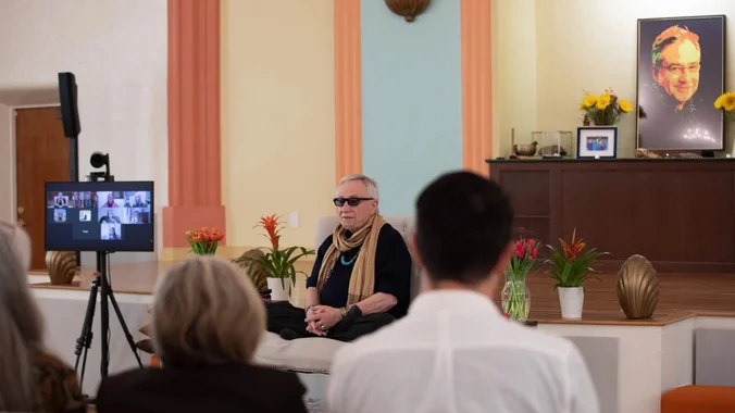 image showcasing event: SATSANG with SWAMI PREMODAYA
