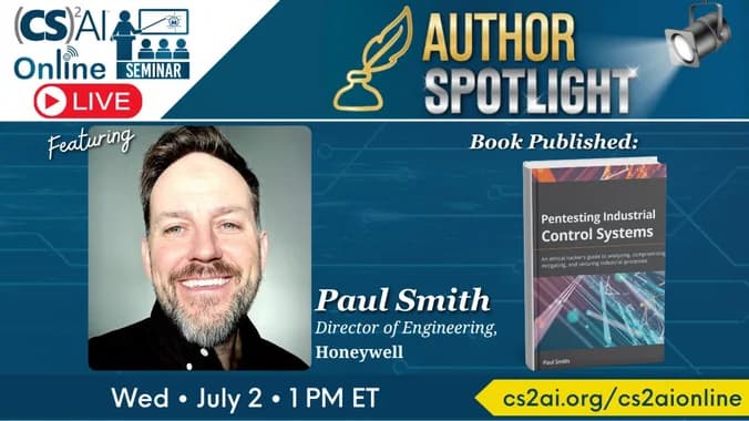 image showcasing event: (CS)²AI Author Spotlight™: Featuring Paul Smith