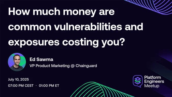 image showcasing event: How much money are common vulnerabilities and exposures (CVEs) costing you?