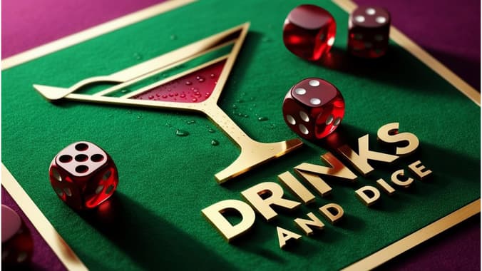 image showcasing event: Drinks & Dice 🎲 