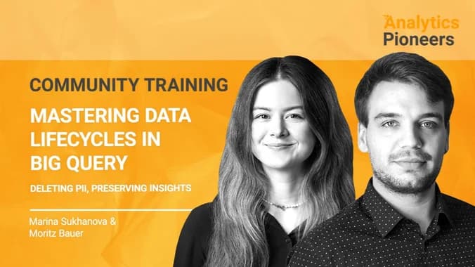 image showcasing event: Mastering Data Lifecycles in BigQuery || FREE Community Training