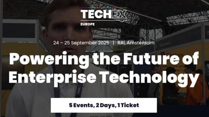 image showcasing event: TechEx Europe (Complimentary Gold Passes for our Members)