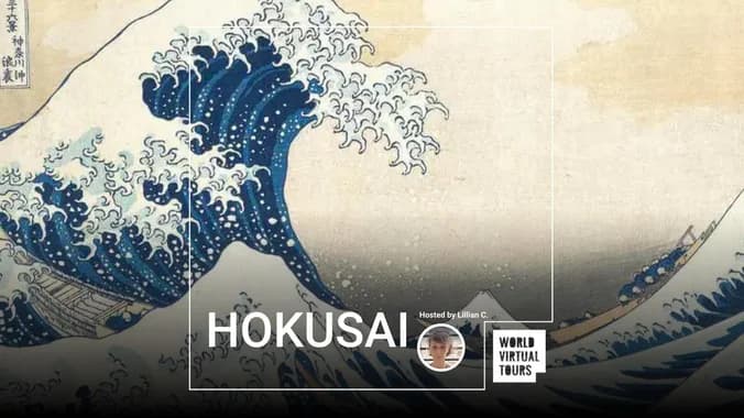 image showcasing event: HOKUSAI the master of Japan Art