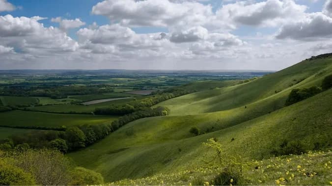 image showcasing event: Firle Beacon & Eadric's sundial beach - (14 miles) 