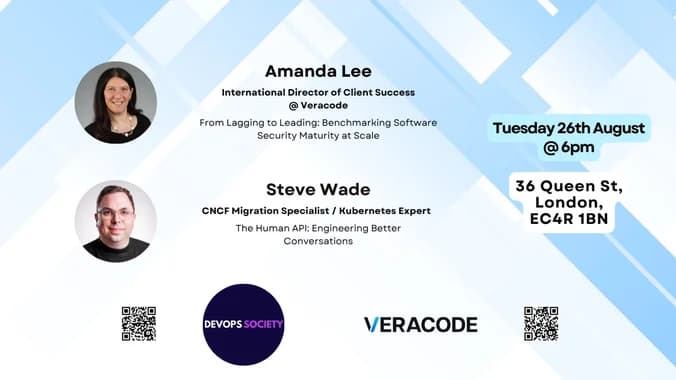 image showcasing event: DevOps Society London Meetup @ Veracode