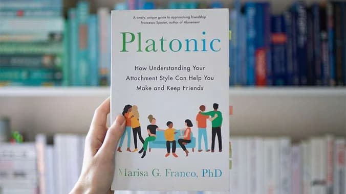 image showcasing event: 📚 First book Club Pick: Platonic by Dr. Marisa G. Franco