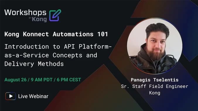 image showcasing event: [Workshop 101] Automations:API Platform-as-a-Service Concepts & Delivery Methods